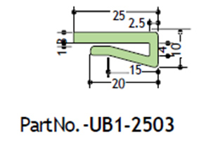 Part No- UB1-2503 Part No- UB1-2503