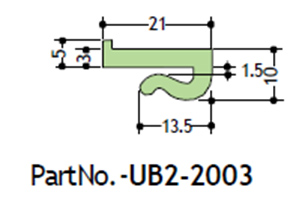 Part No- UB2-2003 Part No- UB2-2003